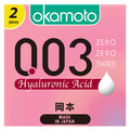 Okamoto Kondom 003 Hyaluronic Acid - 2 Pcs
