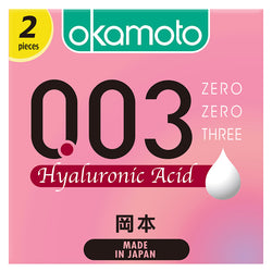 Gambar Okamoto Kondom 003 Hyaluronic Acid - 2 Pcs Kondom