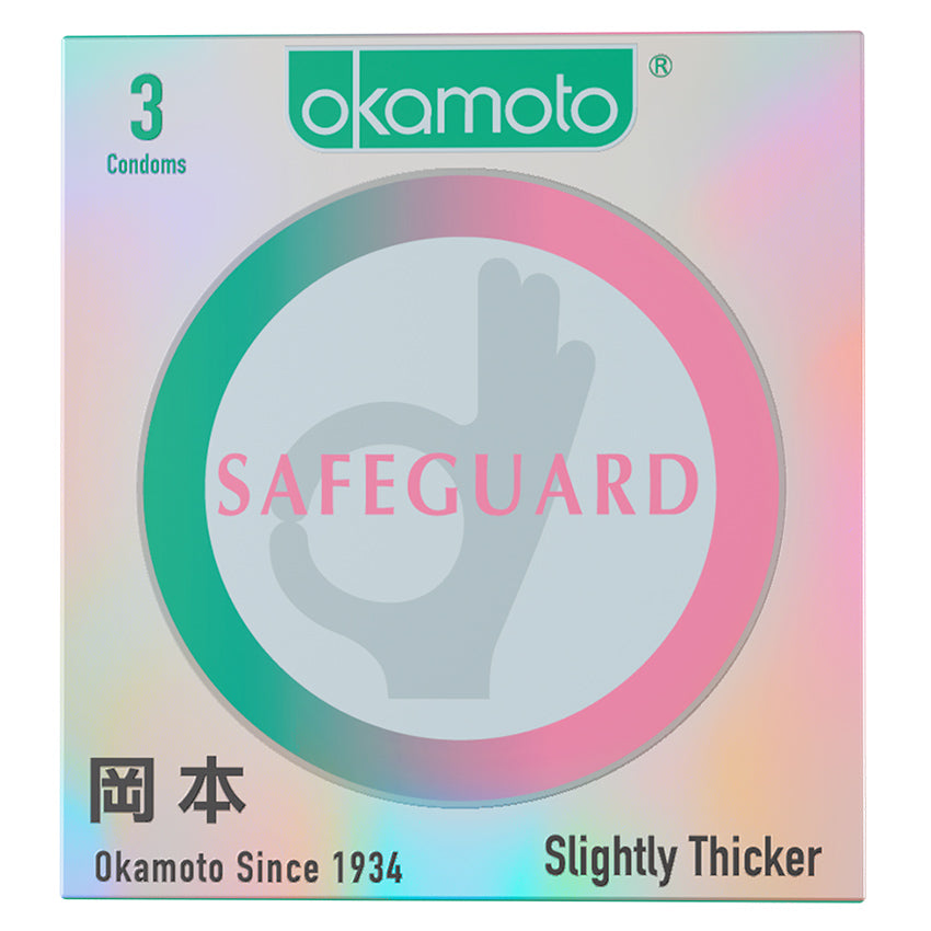 Okamoto Kondom Safeguard - 3 Pcs + Okamoto Ultra Thin - 3Pcs