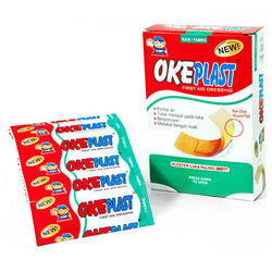 Gambar Oke Plast Plaster Luka - 100 Sheets Suplemen Kesehatan