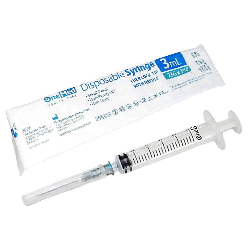 Onemed Disposable Syringe 3 mL - 1 Pcs