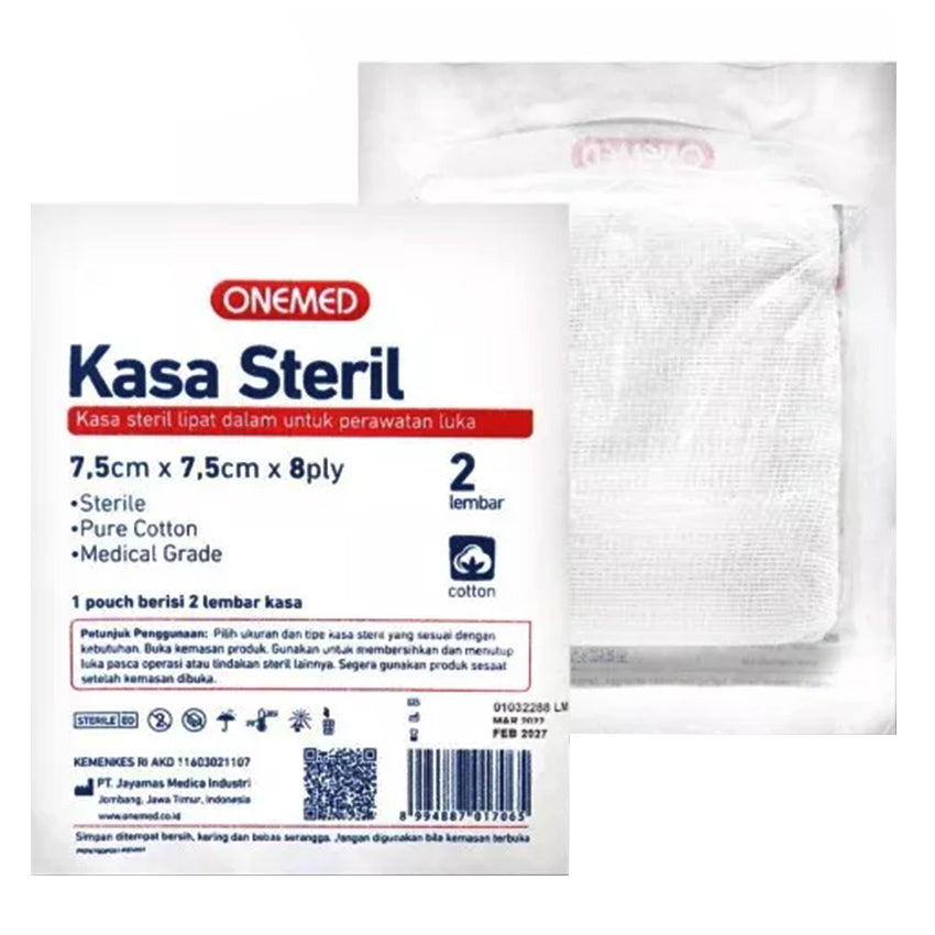 Onemed Kasa Steril 7,5x7,5 cm - 2 Sheets