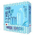OSB Osaka Brother Kondom 001 Super Tipis Biru - 3 Pcs