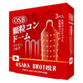 OSB Osaka Brother Kondom 001 Gerigi Merah - 3 Pcs
