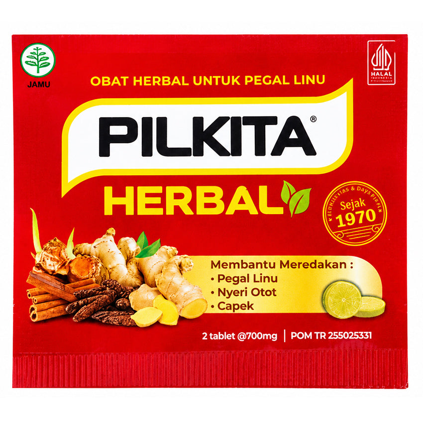 Pilkita Pereda Pegal Linu - 2 Kaplet