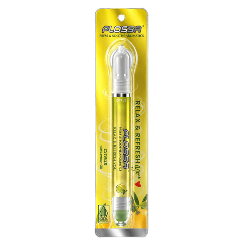 Plossa Minyak Angin 2in1 Aroma Citrus - 10 mL