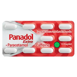 Gambar Panadol Extra Obat Sakit Kepala [SR] - 10 Tablet Obat