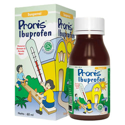 Gambar Proris Suspensi Obat Demam Anak Rasa Jeruk - 60 mL Obat