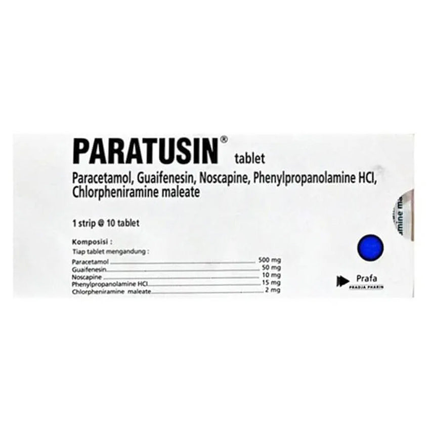 Paratusin Obat Batuk & Flu - 10 Tablet