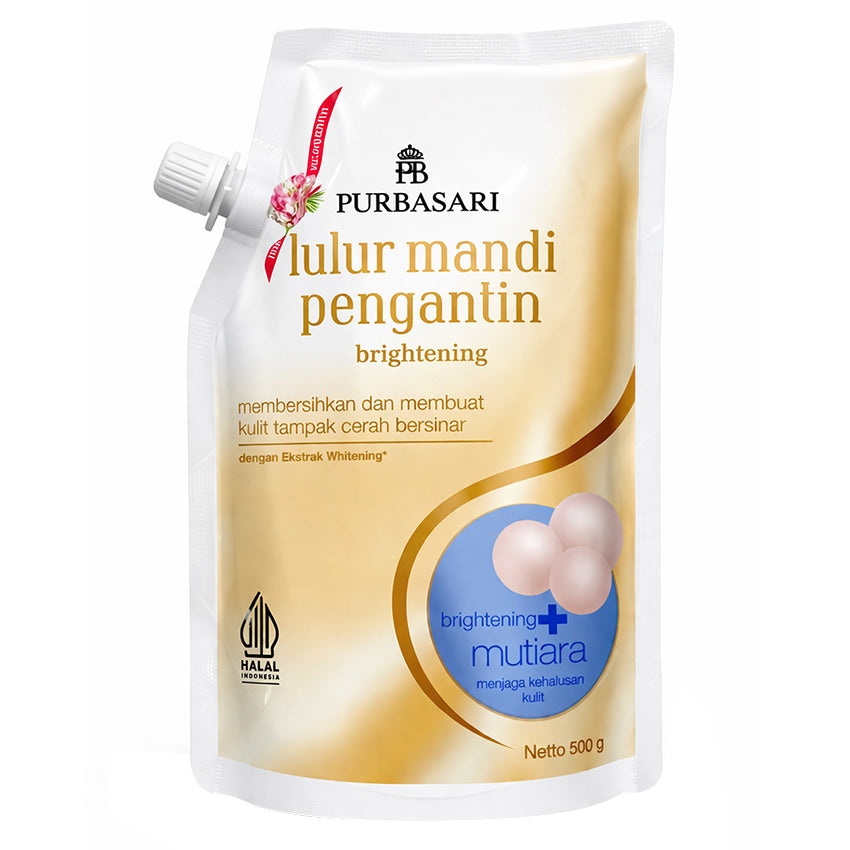 Purbasari Lulur Mandi Pengantin Brightening  Mutiara - 500 gr