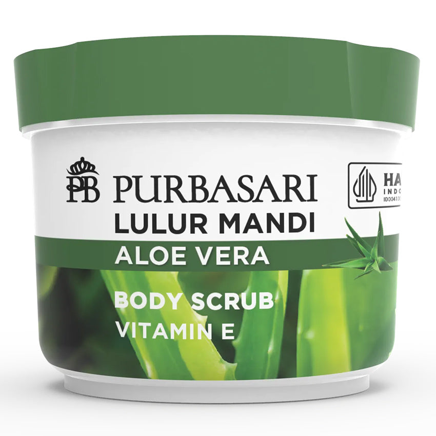 Purbasari Lulur Mandi Aloe Vera Vitamin E - 125 gr