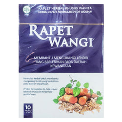 Gambar Rapet Wangi Jamu Herbal Wanita - 10 Kaplet Perawatan Ms V