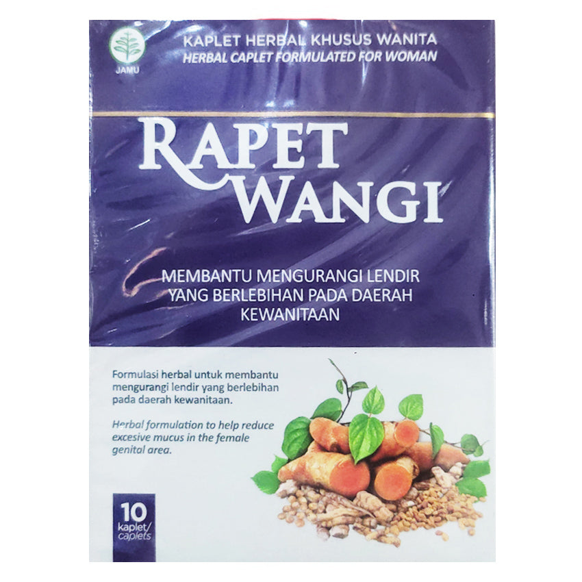 Rapet Wangi Jamu Herbal Wanita - 10 Kaplet