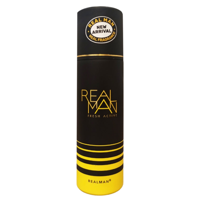 Gambar Real Man Fresh Active Deodorant Bodyspray - 150 mL Jenis Deodorant