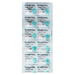 Gambar Ramipril 5 mg Obat Hipertensi - 10 Tablet [Dexa Medica] Obat