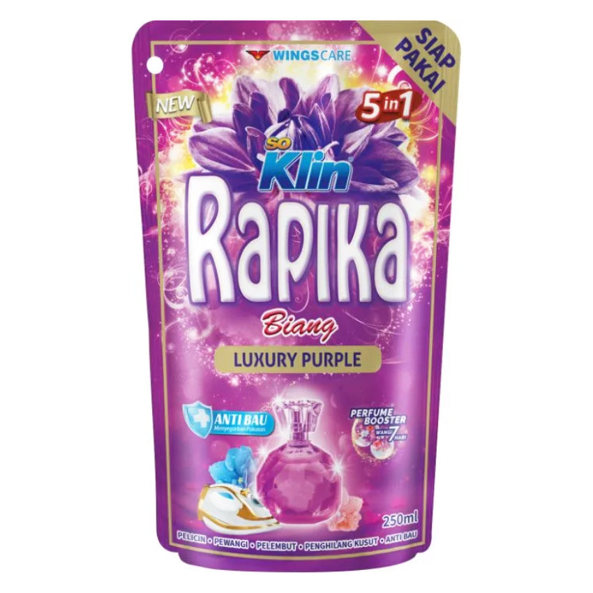 Gambar Rapika Exotic Purple Pelicin Pakaian - 250 mL Jenis Perlengkapan Rumah