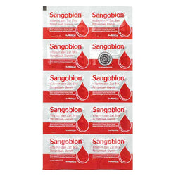 Gambar Sangobion Suplemen Penambah Darah - 10 Tablet Suplemen Kesehatan