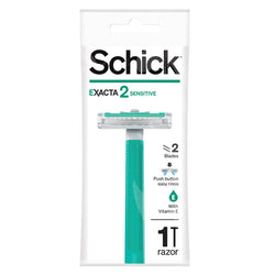 Gambar Schick Exacta 2 for Sensitive Skin - 1 Razor Peralatan Cukur