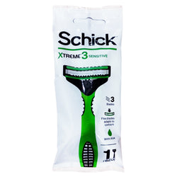 Gambar Schick Xtreme 3 Sensitive - 1 Razor Peralatan Cukur
