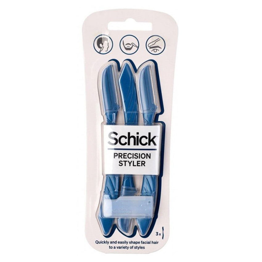 Schick Precision Styler Alat Cukur Pria - 3 Pcs