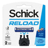 Schick Reload 2 Refill - 2 Cartridges
