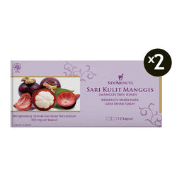 Gambar Sidomuncul Herbal Sari Kulit Manggis - 12 Kapsul Paket Hemat Buy 1 Get 1 Free Kesehatan Kulit