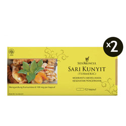 Gambar Sidomuncul Herbal Sari Kunyit Paket Hemat Buy 1 Get 1 Free Suplemen Kesehatan