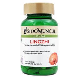Gambar Sidomuncul Lingzhi Suplemen Kesehatan - 30 Tablet Suplemen Kesehatan