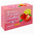 Sidomuncul Vitamin C 1000 mg + Collagen Rasa Strawberry - 6 Sachets