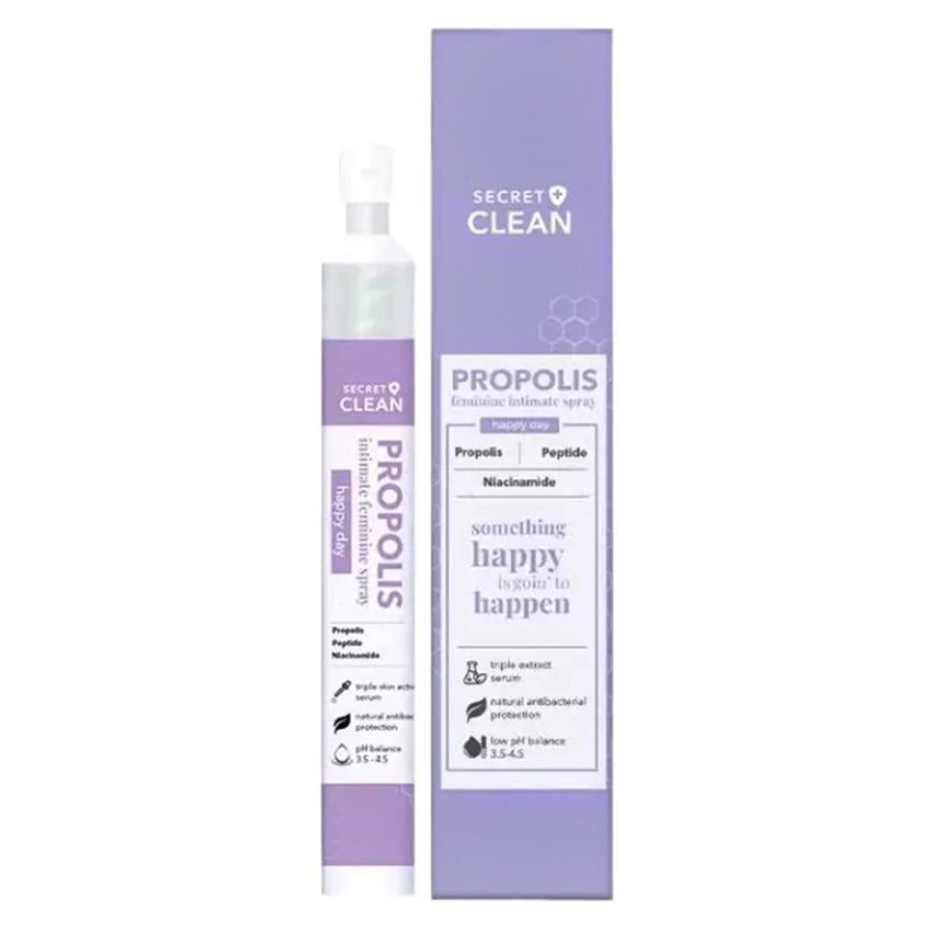 Secret Clean Propolis Feminine Intimate Spray Happy Day - 8 mL