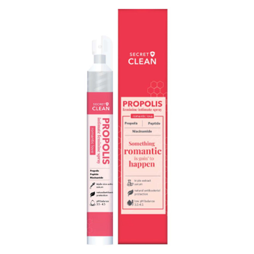 Secret Clean Propolis Feminine Intimate Spray Romantic Love - 8 mL
