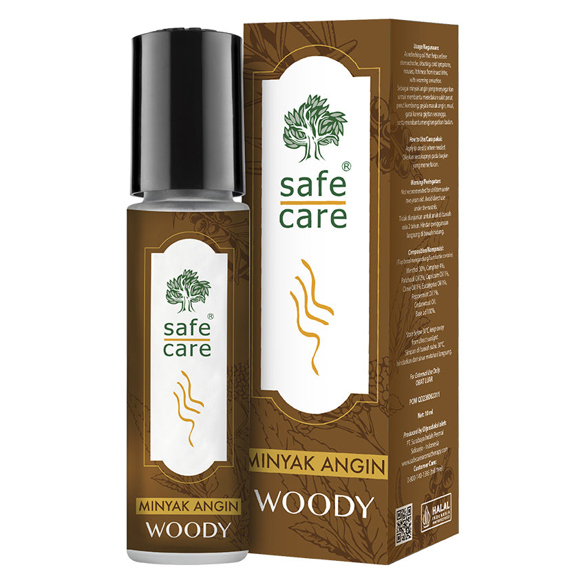 Safe Care Minyak Angin Aromatherapy Woody - 10 mL