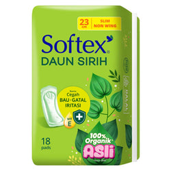 Gambar Softex Daun Sirih Non Wing 23 cm - 18 Pads Perawatan Ms V
