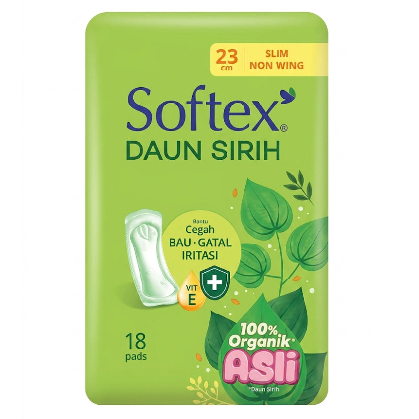 Softex Daun Sirih Non Wing 23 cm - 18 Pads