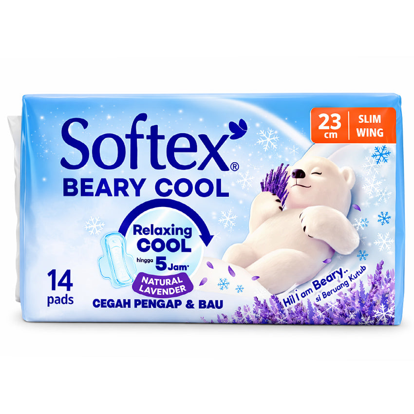 Softex Beary Cool Wing 23 cm - 14 Pads