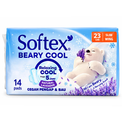 Softex Beary Cool Wing 23 cm - 14 Pads