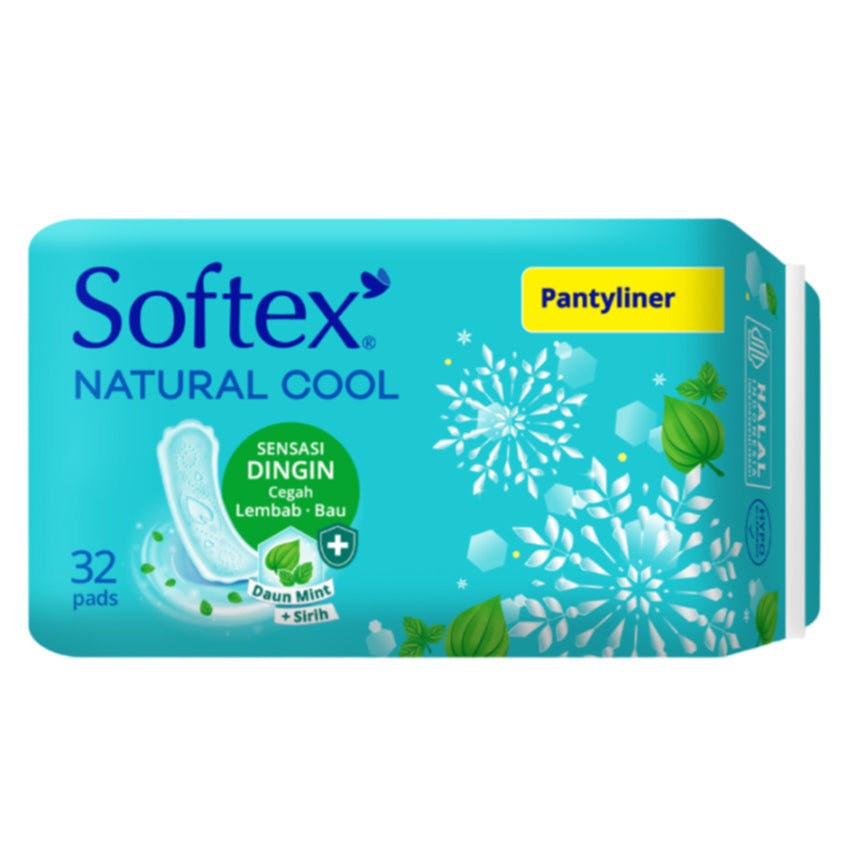 Softex Natural Cool Pantyliner 15 cm - 32 Pads