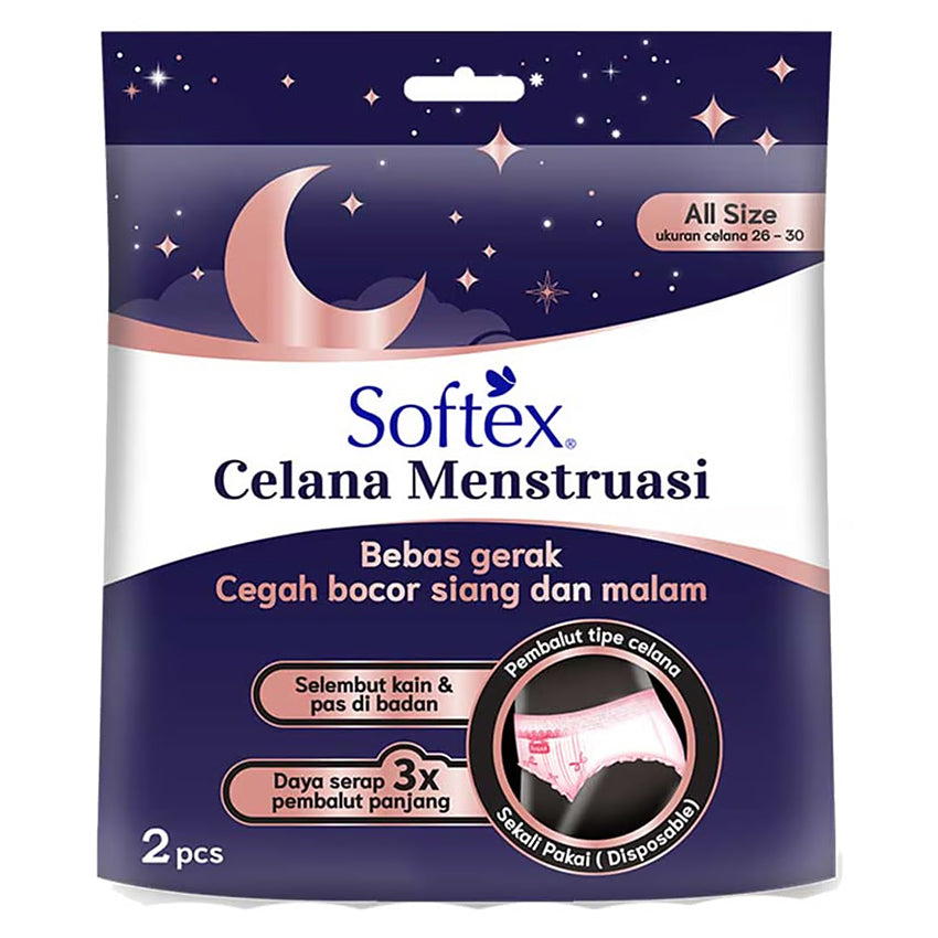 Softex Celana Menstruasi - 2 Pcs