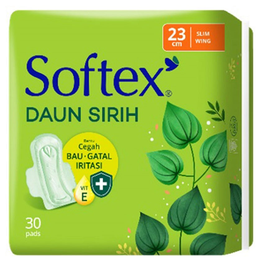 Gambar Softex Daun Sirih Wing 23 cm - 30 Pads Jenis Perawatan Ms V