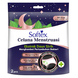 Gambar Softex Daun Sirih Celana Menstruasi - 2 Pads Perawatan Ms V