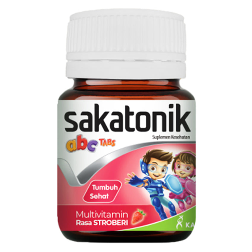 Sakatonik ABC Rasa Strawberry - 24 Tablet