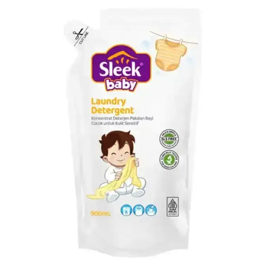 Sleek Baby Laundry Detergent Pouch - 900 mL