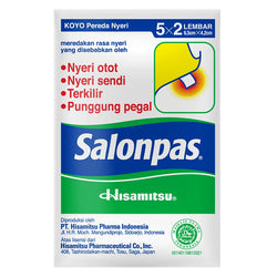 Gambar Salonpas Hijau Koyo Pereda Nyeri - 10 Sheets Suplemen Kesehatan