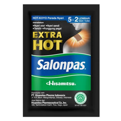 Gambar Salonpas Extra Hot Koyo Pereda Nyeri - 10 Sheets Suplemen Kesehatan