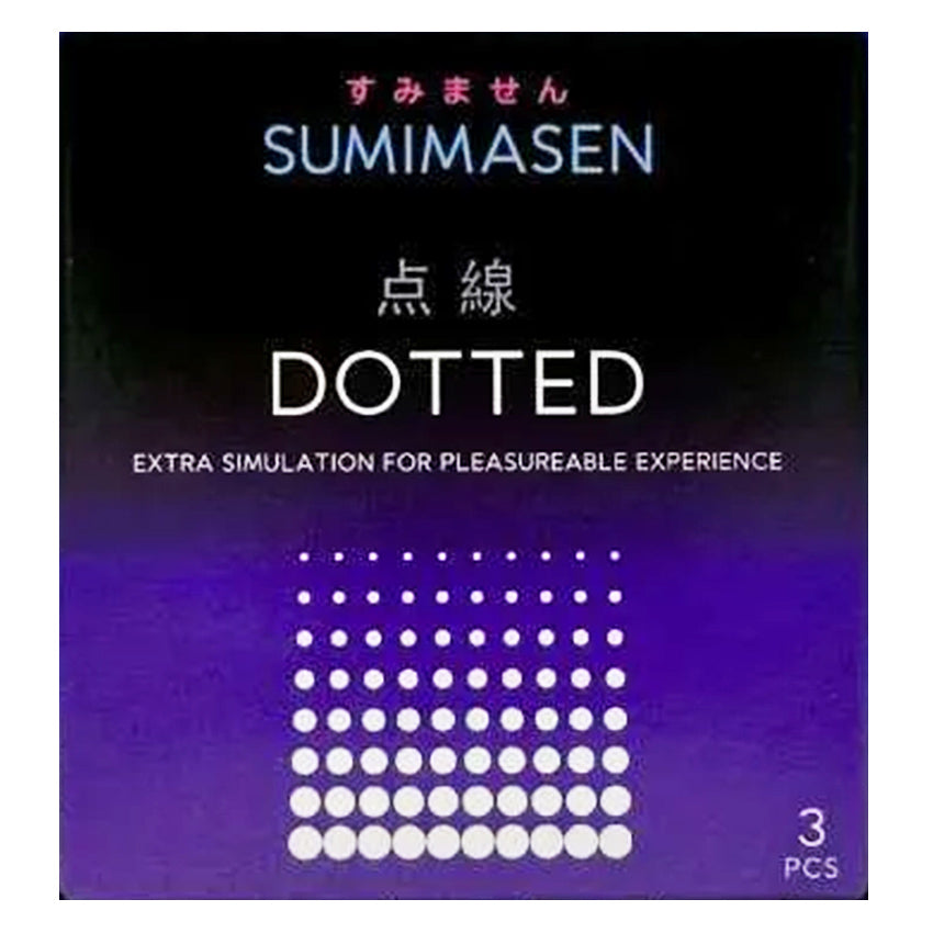 Sumimasen Kondom Dotted - 3 Pcs