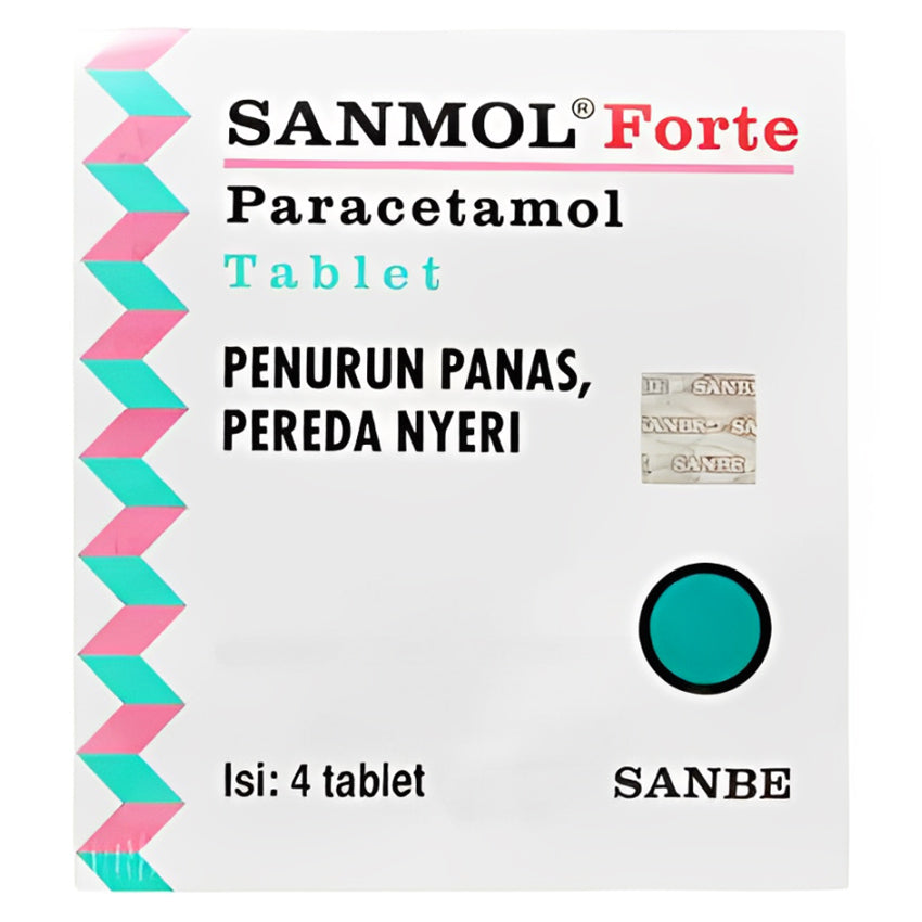 Sanmol Forte Paracetamol 650 mg - 4 Tablet