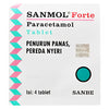 Sanmol Forte Paracetamol 650 mg - 4 Tablet
