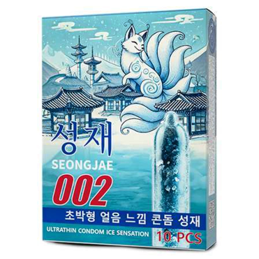 Seongjae 002 Kondom Tipis Ice - 10 Pcs