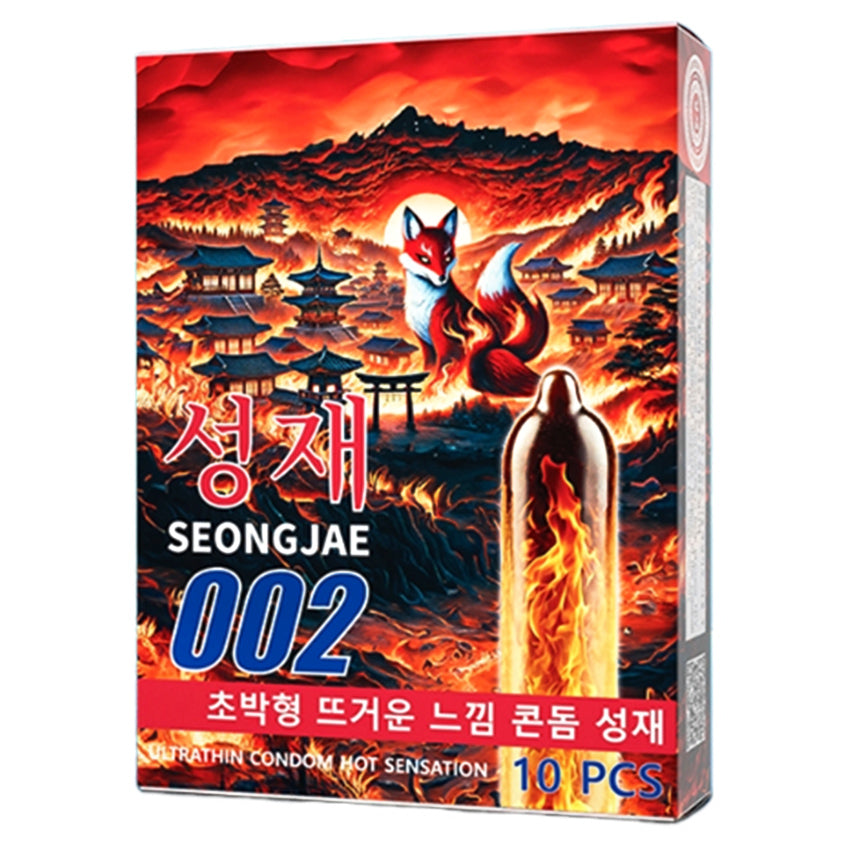 Seongjae 002 Kondom Tipis Hot - 10 Pcs