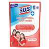 SOS Body Wash Antibacterial Pouch - 400 mL
